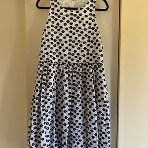 J Crew embroidered dress - pre-owned - size 16